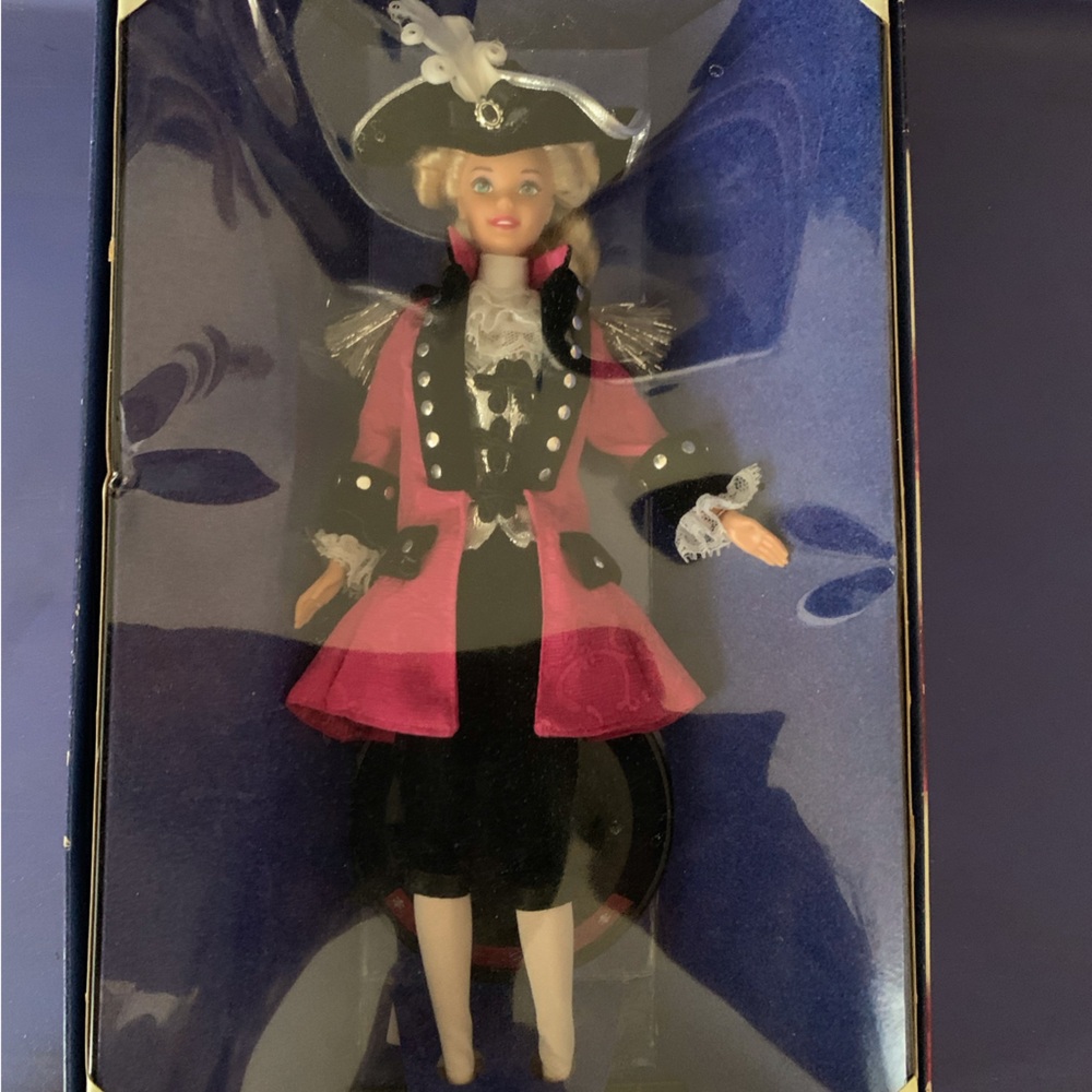 Mattel Pink and Black Pirate Doll